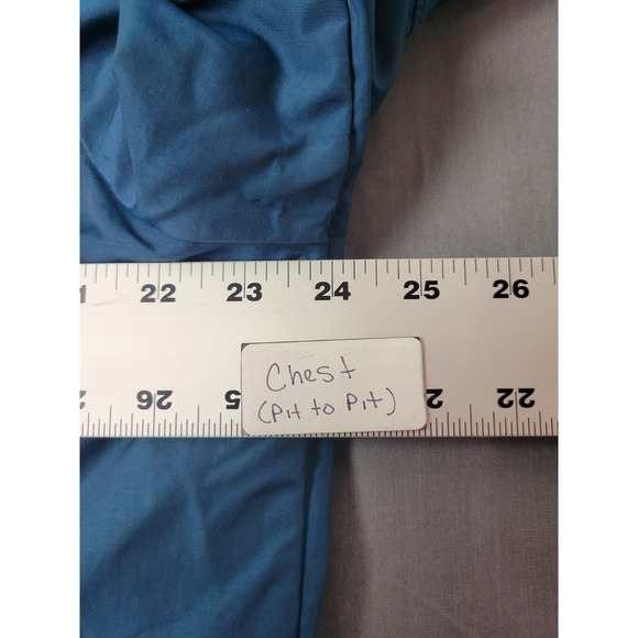 Eddie Bauer‎ Womens Blue Nylon Thermore Lined Jacket Coat Hooded XL - Picture 10 of 13